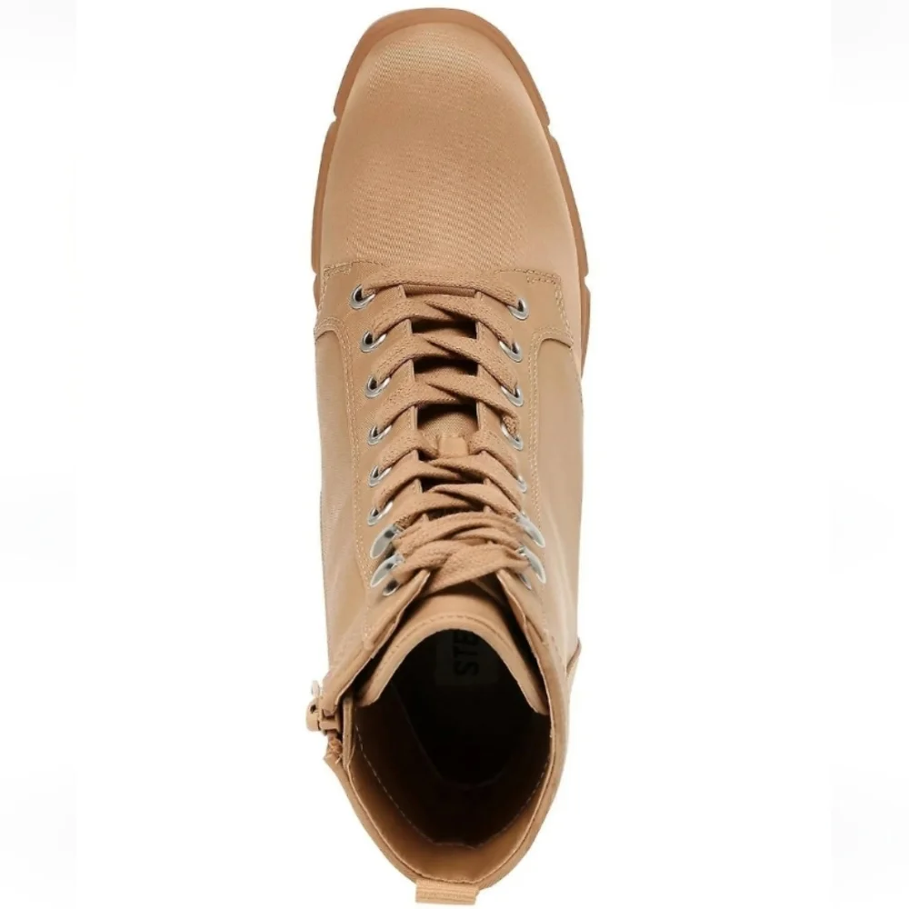 Steve Madden Hani Ankle Boots Tan -9 - Picture 4 of 9